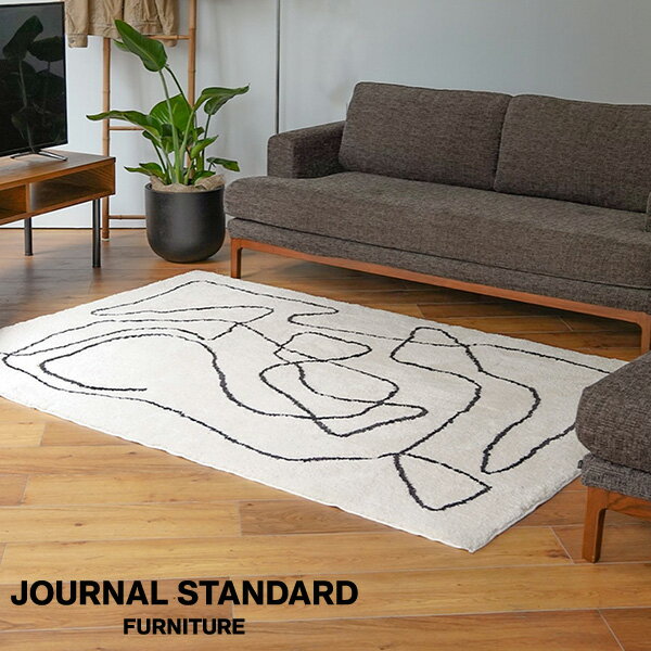 楽天JOURNAL STANDARD FURNITUREJOURNAL STANDARD FURNITURE ジャーナルスタンダードファニチャー FERNERO RUG 200x200 NA フェルネロ ラグ 200×200cm ナチュラル ラグ ラグマット マット ラグカーペット カーペット【送料無料】