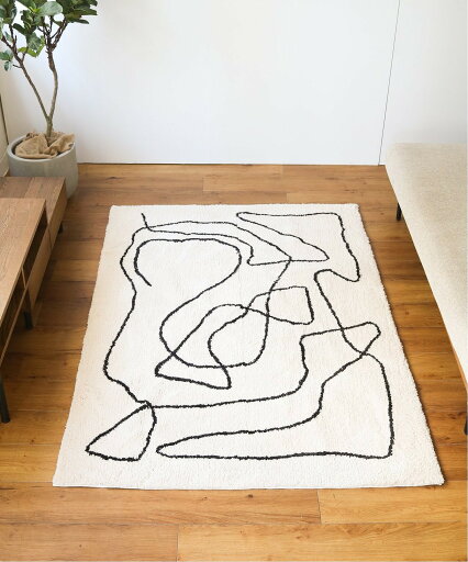 JOURNAL STANDARD FURNITURE  FERNERO RUG 200x250 NA フェルネロ ラグ 200×250cm ナチュラル ラグ ラグマット マット ラグカーペット カーペット