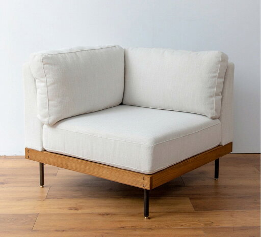 JOURNAL STANDARD FURNITURE  LILLE CORNER SOFA WH リル コーナーソファ ホワイト ソファ コーナータイプ 背もたれ インテリア ソファ ソファー リラックスチェア