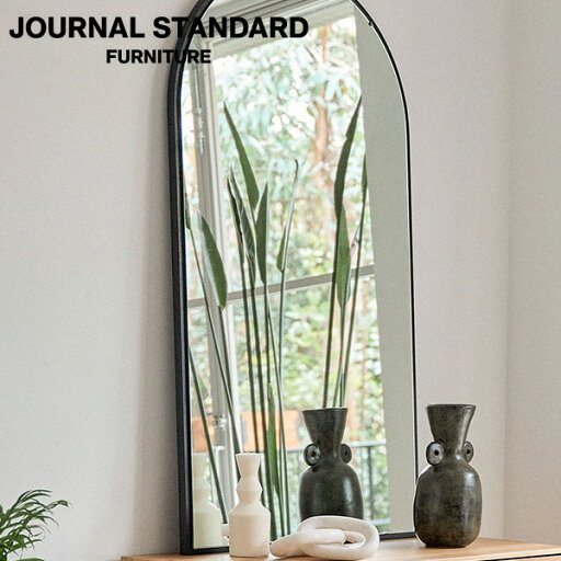 JOURNAL STANDARD FURNITURE  PORTO WALL MIRROR ポルト ウォール ミラー 卓上 壁掛け タイル ミラー スタイルミラー 飛散防止 鏡 洗面鏡 おしゃれ 壁掛けミラー 玄関 洗面台 トイレ 寝室 インテリア