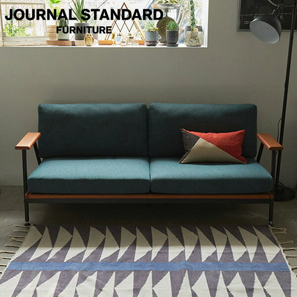 journal standard FurnitureのJOURNAL STANDARD FURNITURE  CURL SOFA カール ソファ 2人掛け 北欧 天然木 スチール sofa ソファー コンパクトソファ(ソファ)