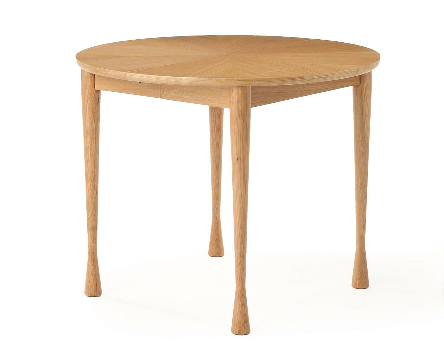 JOURNAL STANDARD FURNITURE  AROS ROUND TABLE natural アロス ラウンド テーブル 丸 伸長 90cm 130cm 円卓 ナチュラル ヴィンテージ モダン エクステンションテーブル レビューでマルシェバッグプレゼント (代引不可)