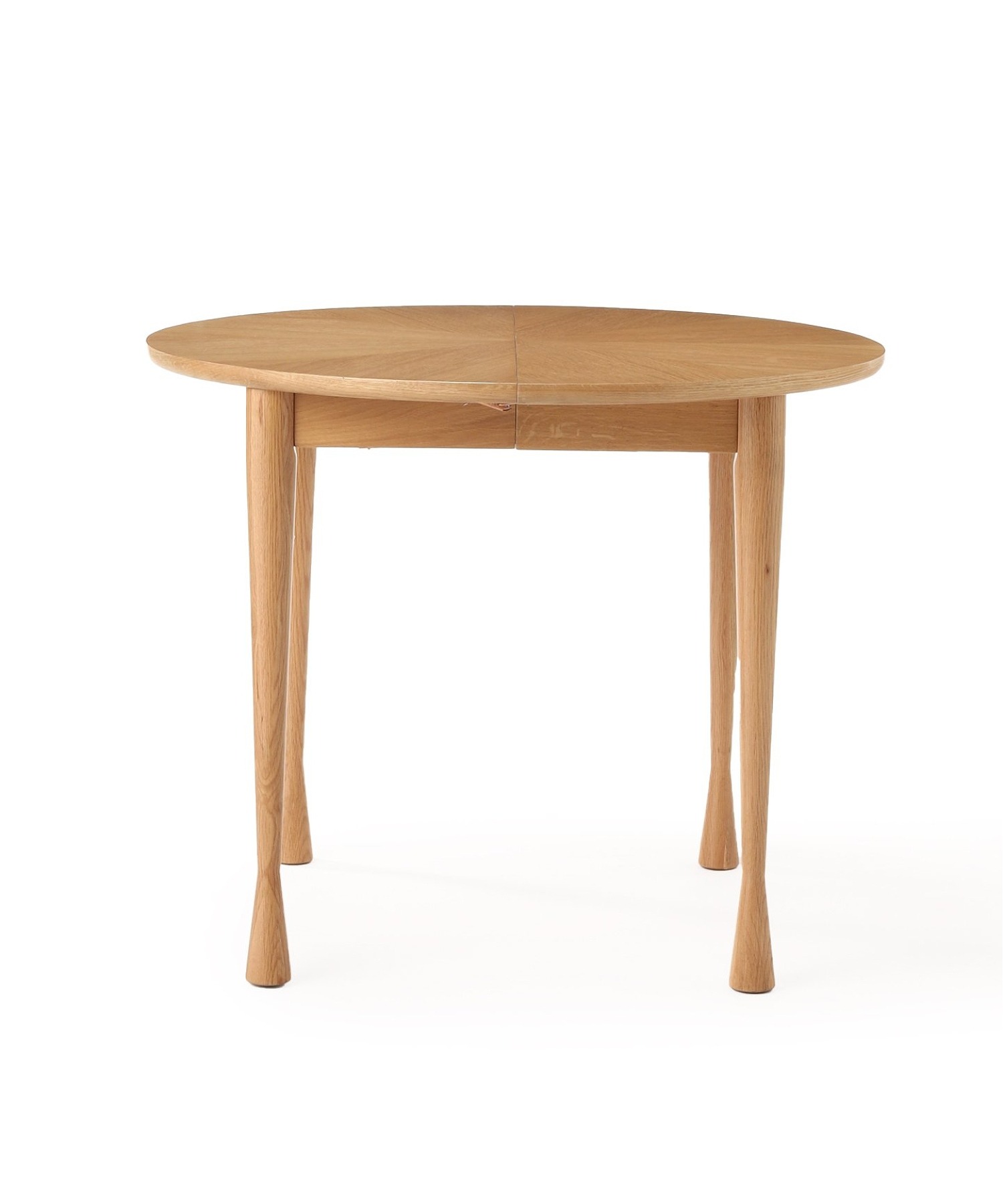 JOURNAL STANDARD FURNITURE  AROS ROUND TABLE natural アロス ラウンド テーブル 丸 伸長 90cm 130cm 円卓 ナチュラル ヴィンテージ モダン エクステンションテーブル レビューでマルシェバッグプレゼント (代引不可)