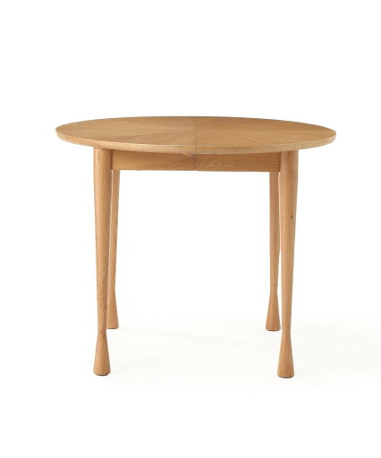 レビューでマルシェバッグプレゼント JOURNAL STANDARD FURNITURE  AROS ROUND TABLE natural アロス ラウンド テーブル 丸 伸長 90cm 130cm 円卓 ナチュラル ヴィンテージ モダン エクステンションテーブル(代引不可)