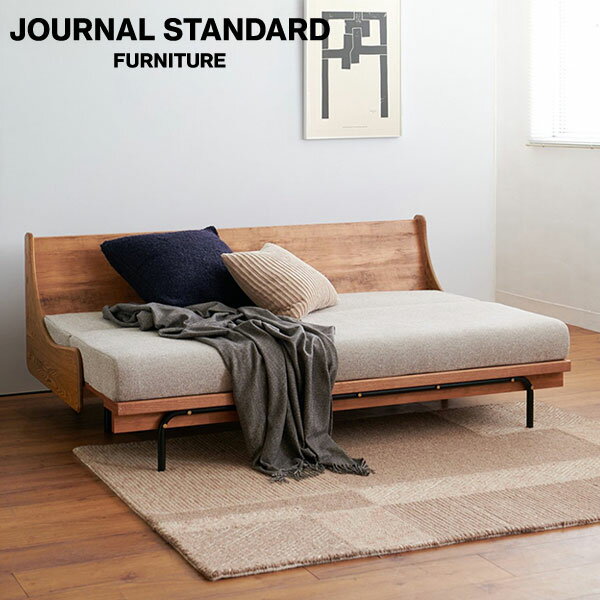 JOURNAL STANDARD FURNITURE ジャーナルスタンダードファニチャー HABITAT SOFA BED BE W1800 ハビタソファ ベット ベージュ W180cm ソファ ソファー リラックスチェア チェア チェアー