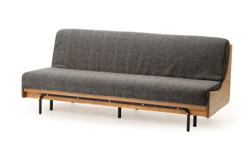 JOURNAL STANDARD FURNITURE  HABITAT SOFA BED GY W1800 ハビタソファ ベット グレー W180cm ソファ ソファー リラックスチェア チェア チェアー いす