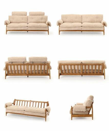 JOURNAL STANDARD FURNITURE  MADEIRA SOFA(AC07-BE) マデイラ ソファ ファブリック ベージュ ソファ ソファー リラックスチェア チェア チェアー いす