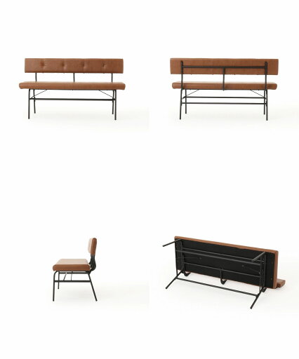 JOURNAL STANDARD FURNITURE  PAXTON LD BENCH PVC パクストン LDベンチ PVC チェア チェアー いす イス 椅子 リビング ベンチ スツール