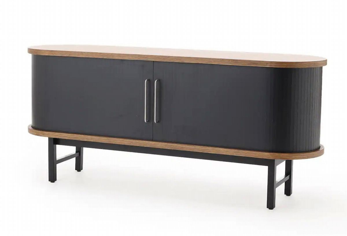 JOURNAL STANDARD FURNITURE ANOR SIDE BOARD black  アノール サイドボード ブラック 収納 収納家具 リビング収納 テレビ台 ローボード 棚 テレビラック TV台(代引不可)