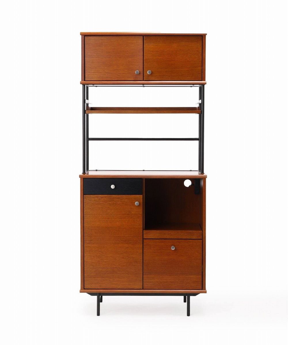 JOURNAL STANDARD FURNITURE HABITAT KITCHEN BOARD-S  ハビタ キッチンボード S 収納 収納家具 キッチン収納 食器棚 キッチンボード レンジ台 キッチンラック(代引不可)