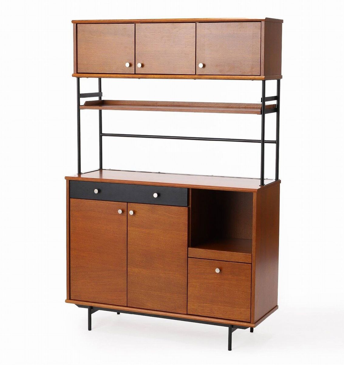 JOURNAL STANDARD FURNITURE HABITAT KITCHEN BOARD-L  ハビタ キッチンボード L 収納 収納家具 キッチン収納 食器棚 キッチンボード レンジ台 キッチンラック(代引不可) レビューでマルシェバッグプレゼント