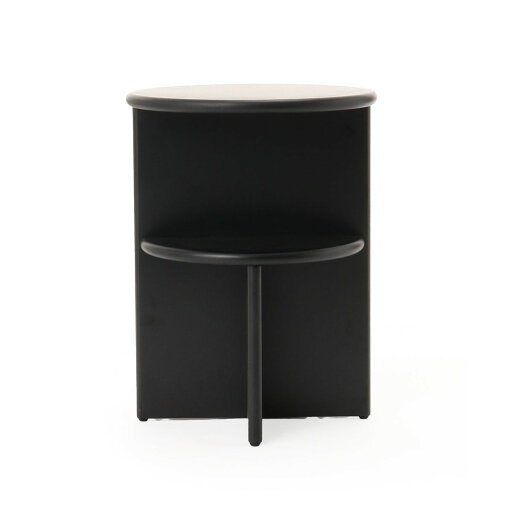 JOURNAL STANDARD FURNITURE PORTO SIDE TABLE black  ポルト サイドテーブル ブラック テーブル デスク 机 リビングテーブル つくえ サイドテーブル(代引不可)