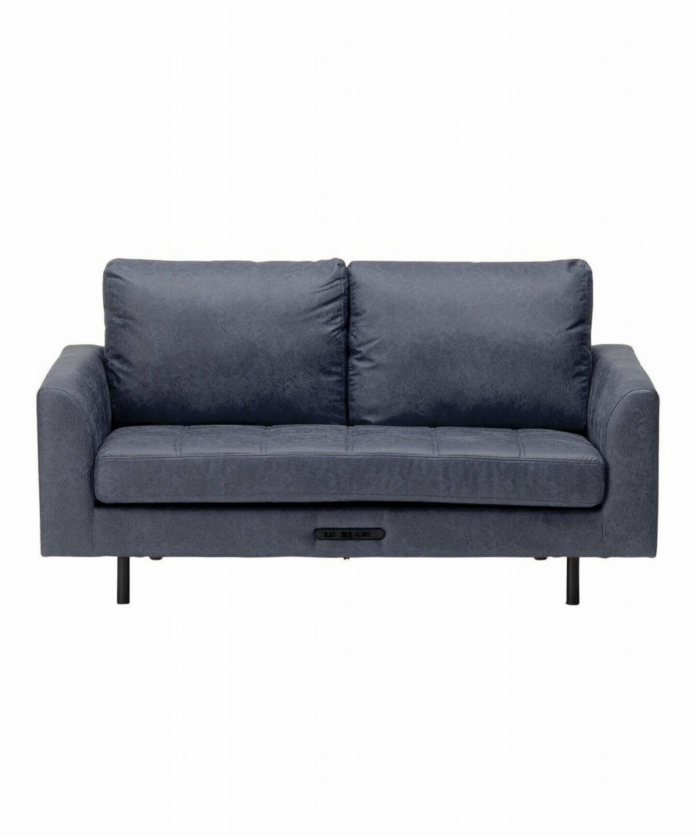 JOURNAL STANDARD FURNITURE PSF SOFA 2P BLUE GRAY  ピーエスエフ 2Pソファ ブルーグレー ソファ ソファー リラックスチェア チェア チェアー いす イス 椅子(代引不可)
