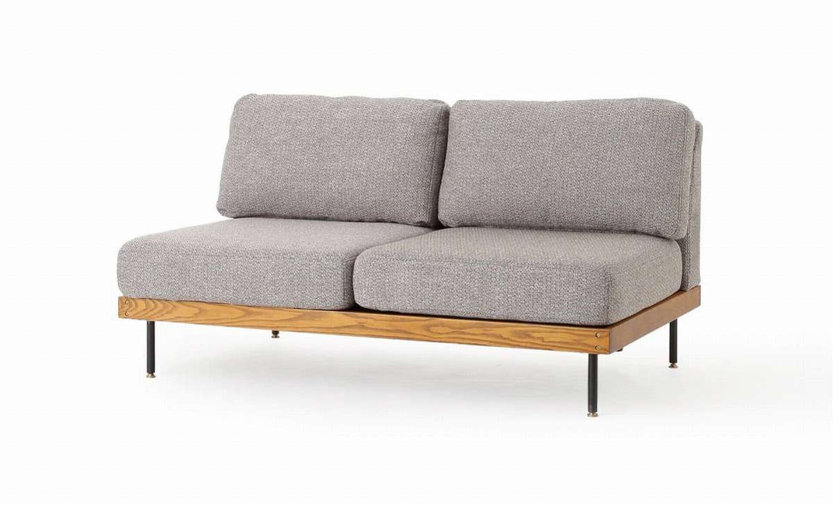 JOURNAL STANDARD FURNITURE  LILLE SOFA 2P 2ND 25 GRY リル ソファ 2人掛け グレー ソファ インテリア ソファー 2P