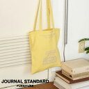 JOURNAL STANDARD FURNITURE ジャーナルスタンダードファニチャー JSF TOTE CANVAS YELLOW ジャーナル キャンバス トートバッグ イエロー