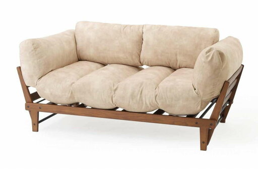 JOURNAL STANDARD FURNITURE  ALVESTA SOFA 2ND VELVET BE アルベスタ ソファ ベルベット ベージュ アームリクライニング 2~3人掛け ベルベット生地(代引不可)