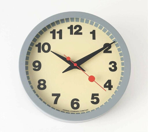 JOURNAL STANDARD FURNITURE  BOLD FONT WALL CLOCK ボールド フォントウォールクロック壁時計 壁掛け 時計(代引不可)