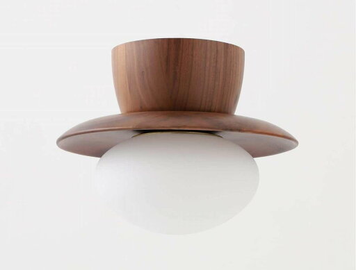 JOURNAL STANDARD FURNITURE  LUCCA CEILING LAMP WALNUTS ルッカ シーリングランプ ウォールナット ランプ ライト 照明 シーリングライト(代引不可)