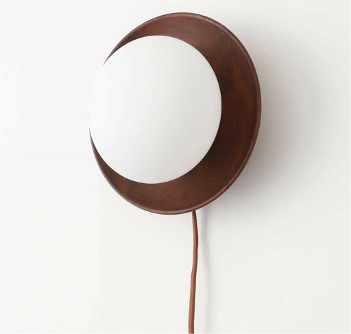 JOURNAL STANDARD FURNITURE  LUCCA WALL&TABLE LAMP WALNUTS ルッカ ウォール&テーブルランプ ウォルナット ライト 壁掛け テーブルランプ テーブルライト 照明(代引不可)