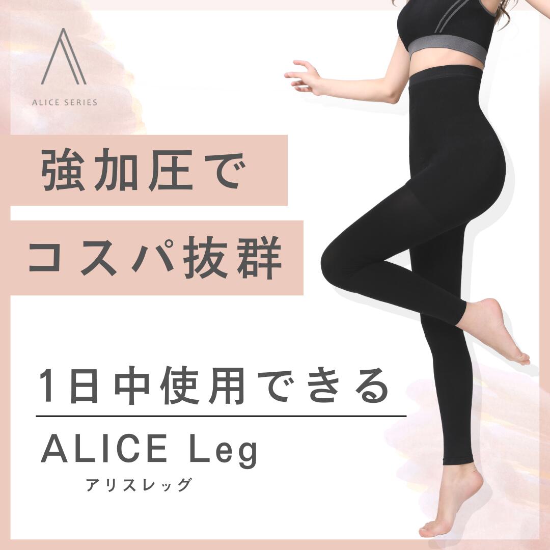 アリスレッグ ALICE LEG ハード ブラック - スパッツ