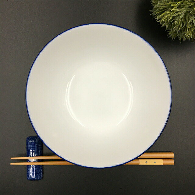 古青藍 藍花 14.4×7.9cm 丼 約700cc 大きい どんぶり ラーメン丼 ラーメン鉢 麺鉢 日本製 美濃焼 和食器 食器 おしゃれ インスタ映え 陶器 光洋陶器 食洗器対応 ラッピング不可
