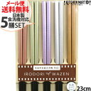 楽天KitchenMartD-まちのうつわ屋さん-食洗機対応 箸 5膳セット 23cm 日本製 シャンパン メール便送料無料 抗菌仕上げ 竹製 お箸 国産 食洗器対応 おしゃれ かわいい カラフル くすみカラー 来客用 自分用 家族用 軽い 軽量 アオバ ポイント消化 ラッピング不可