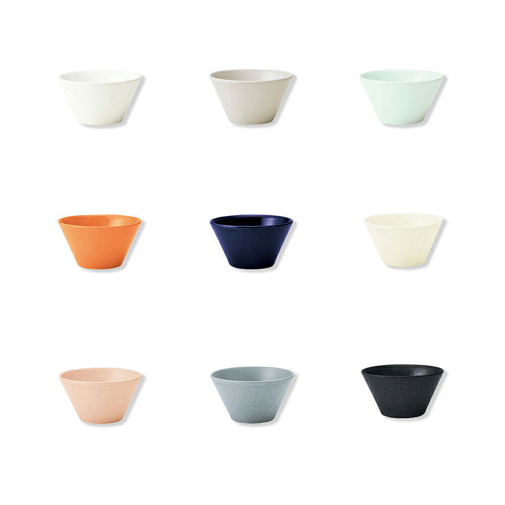 乐天商城 - 美濃焼 食器 MINO_works 選べる9色 丸 ボウル 13×7cm 460cc サラダ シリアル 大東亜窯業 磁器 食器 便利 おしゃれ ギフト プレゼント 食洗機対応 レンジ対応