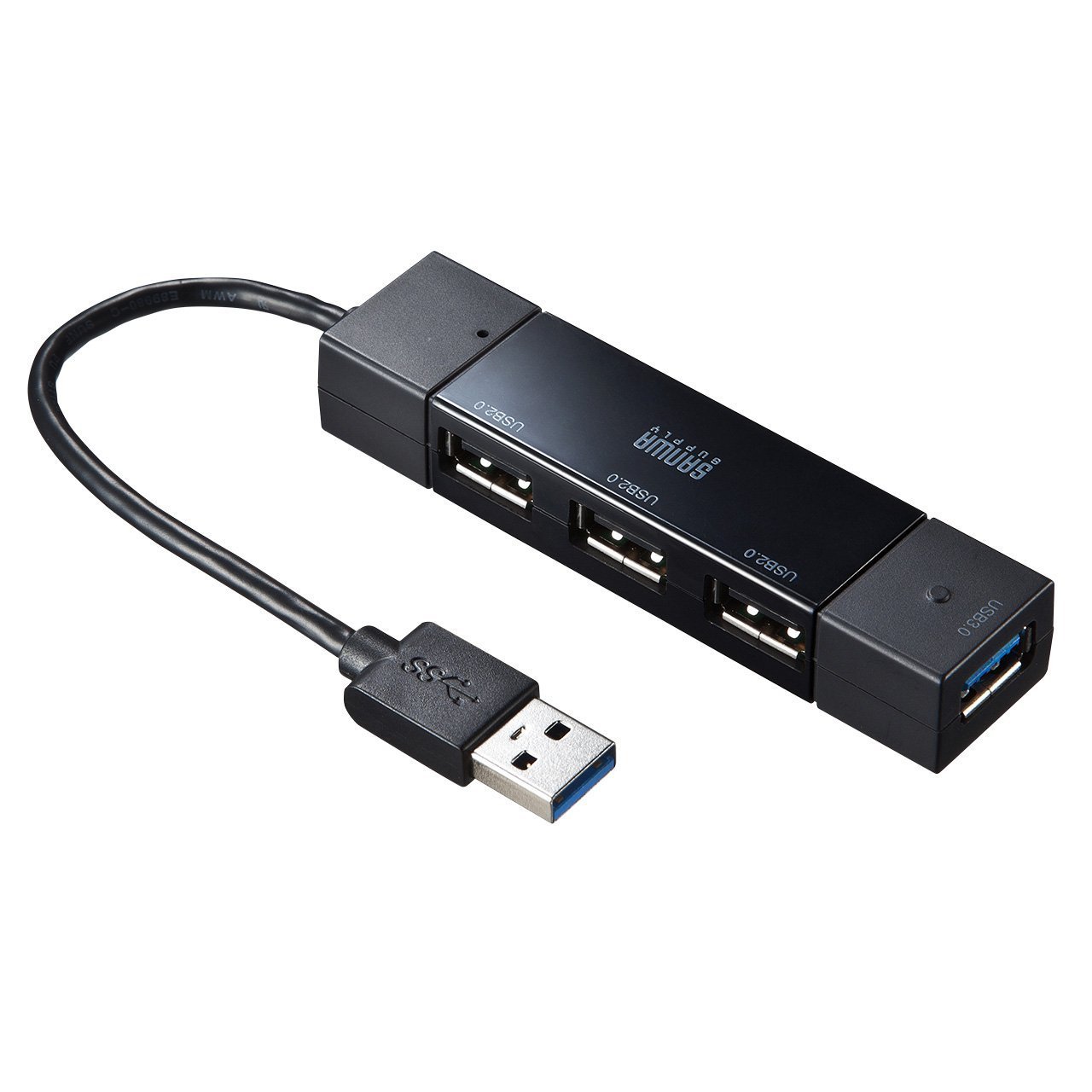 【中古品 — 非常に良い】サンワサプライ USB3.0+USB2.0コンボハブ ブラック USB-HAC402BK○ 商品状態：中古品 — 非常に良い中古品です。動作確認・クリーニング済み。外装に多少の使用感がある場合がございます。★ 初期保証 ★● 到着後30日間の初期不良保証。● 初期不良は全額返金。返品送料も当店負担。○ お問い合わせお電話未対応。注文履歴の「お問い合わせ」よりご連絡ください。【整備済み品】専門スタッフが1台ずつ整備 受入チェック ｜ クリーニング ｜ 動作確認 ｜ 最終検品 ★ 6ヶ月完全保証 ★　 万一の不良時は100%返金。安心してお使いください。 ご購入前・お届け後にご確認ください 整備済み品についてどんな検査・整備をしてお届けするか、流れを紹介します 保証・サポートのご案内全商品6ヶ月完全保証。万一の時の流れはこちら 【中古品 ― 非常に良い】サンワサプライ USB3.0+USB2.0コンボハブ ブラック USB-HAC402BK○ 商品状態：中古品 ― 非常に良い中古品です。動作確認・クリーニング済み。外装に多少の使用感がある場合がございます。★ 初期保証 ★● 到着後30日間の初期不良保証。● 初期不良は全額返金。返品送料も当店負担。○ お問い合わせお電話未対応。注文履歴の「お問い合わせ」よりご連絡ください。