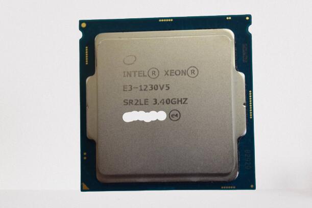 【中古】Intel Xeon E3-1230V5 SR2LE 3.40GHz ソケット1151