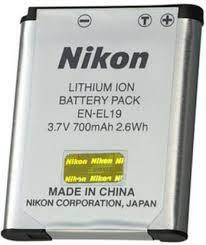 [純正品] ニコン Nikon EN-EL19 Li-ionジャブルバッテリー EN-EL19★★未使用品となりますが箱の痛みなどある場合がございます。保証は当社保証で3か月となります。