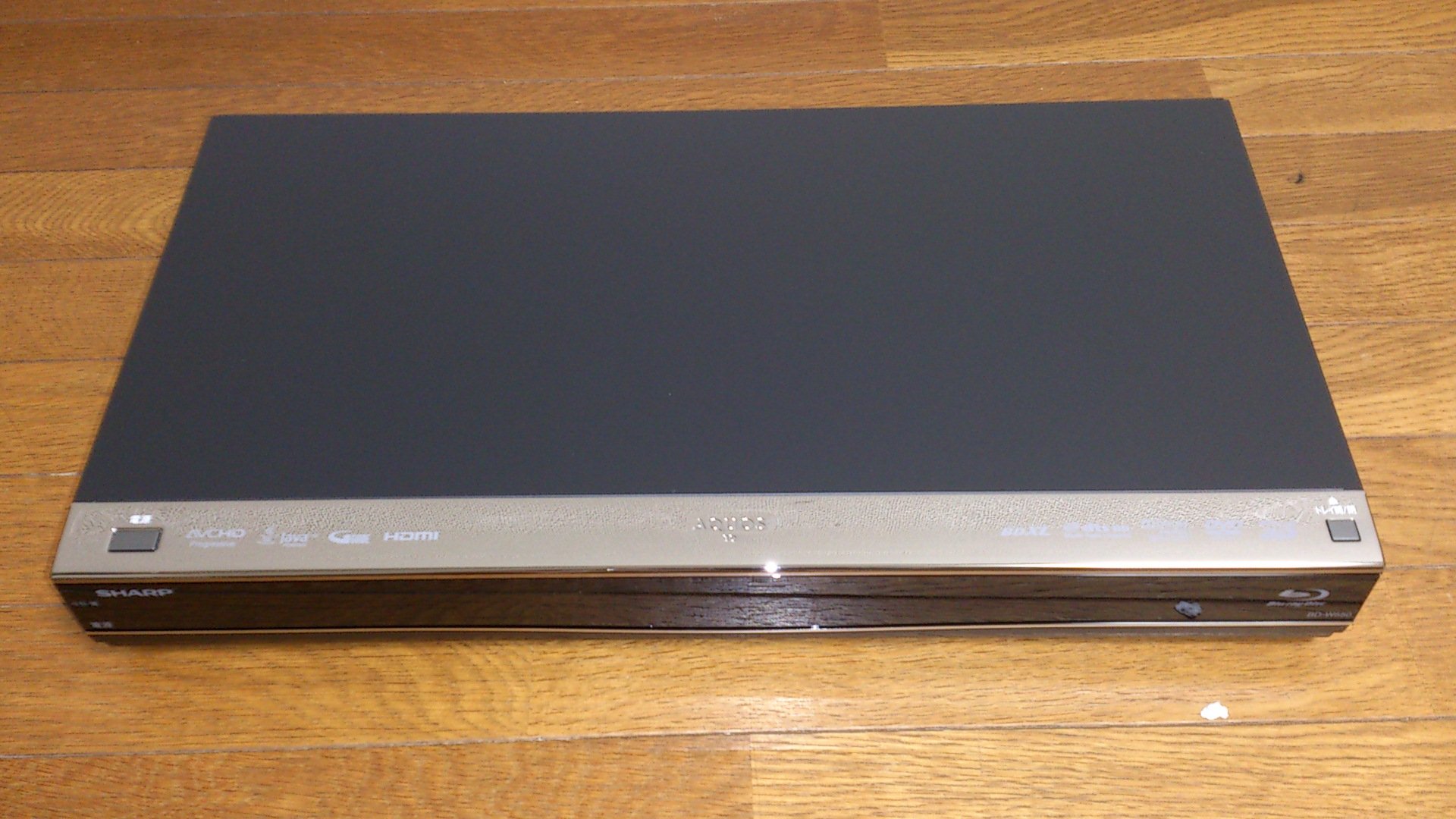 Rakuten - 【中古】シャープ ブルーレイレコーダー 500GB 2チューナー W録画 AQUOS BD-W550