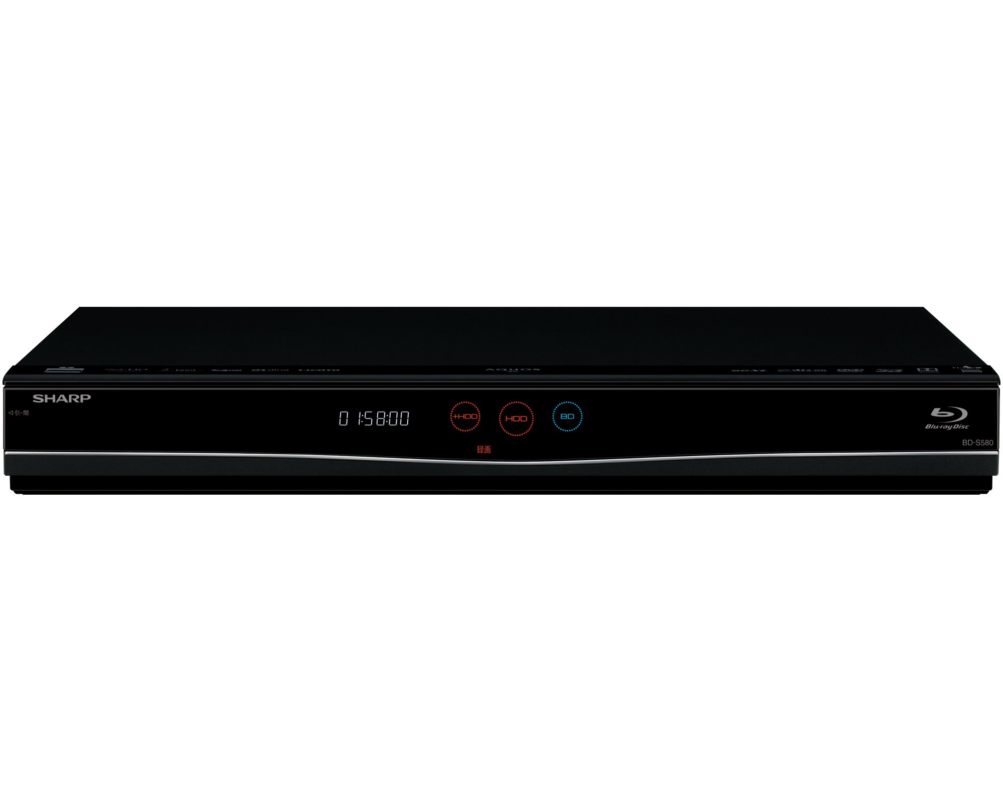 Rakuten - 【中古】SHARP シャープ AQUOS ブルーレイレコーダー 500GB 1チューナー BD-S580
