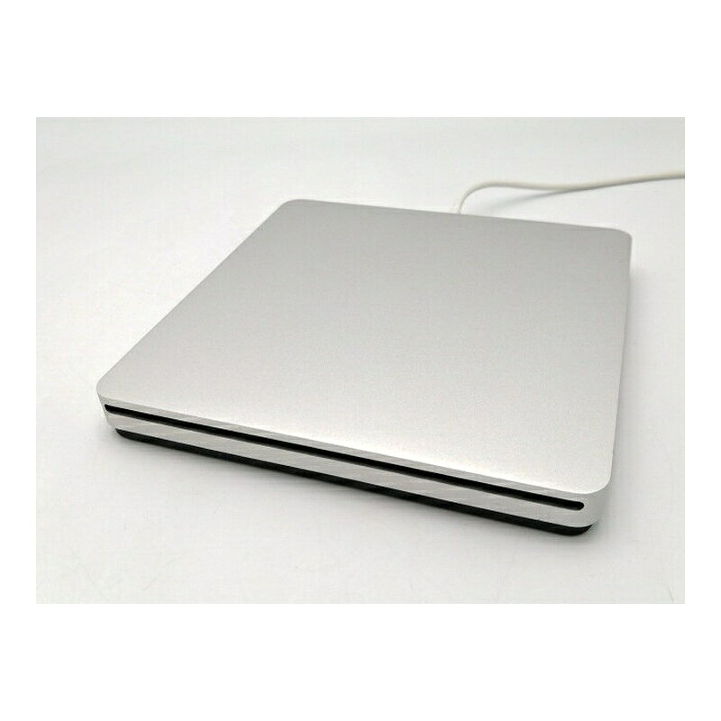 【中古品】 Apple USB SuperDrive A1379 MD564ZM/A 外付け DVDドライブ CD DVD 書き込み スロットイン Mac対応