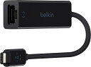 【中古】Belkin USB-C to Gigabit Ethernet 変換アダプター 有線LAN iPad Pro / MacBook Pro / Air Surface / Chromebook / iPhone 15対応 F2CU040BTBLK(2)