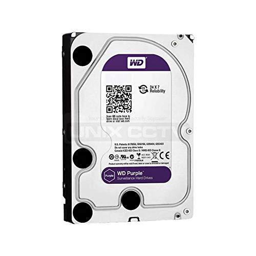 【整備済み品】Western Digital WD40PURX 4TB 内蔵HDD 3.5インチ CMR方式 SATA 6Gbps 監視システム対応