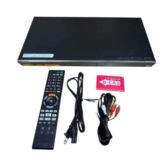 【整備済み品】 SONY 500GB 1チューナー ブルーレイレコーダー ブラック BDZ-E500/B