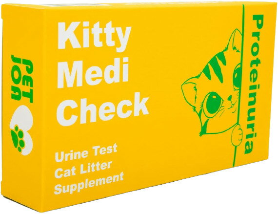 PETJOA Kitty-Medi-Check猫尿健康テストキット、自宅での簡単なモニタリング (GREEN) これらの症状は予想されます。腎硬化症などの腎臓病腎不全尿路感染生理的タンパク尿 簡単にスプレーするだけでOK肉眼で観察可能ストレスフリー検査すぐに観察できる摂取しても安全で無害一度に複数の症状を観察する簡単にスプレーするだけでOK自宅での簡単な健康監視:Kitty-Medi-Checkを使用すると、猫の飼い主は高価な獣医師の訪問を必要とせずに、自分の家の快適さから毛むくじゃらの友人の健康を便利に監視することができますシンプルな用途:使いやすいサプリメントは、猫がすでに慣れ親しんでいるごみの上に敷くだけで、毎日の日課に手間をかけずに加えることができます包括的な健康評価: Kitty-Medi-Checkは、潜在的な尿路感染症、腎臓機能などの指標を含む尿サンプルを分析することによって、猫の健康を徹底的に評価します。早期発見:Kitty-Medi-Checkを使用することで、猫の飼い主は猫の潜在的な健康問題を早期に発見することができ、迅速な介入と治療を可能にします。費用対効果:Kitty-Medi-Checkは猫の健康状態を監視するのに便利なオプションであるだけでなく、猫の飼い主が高価な獣医の訪問や診断テストに費やすお金を節約することができます。 2