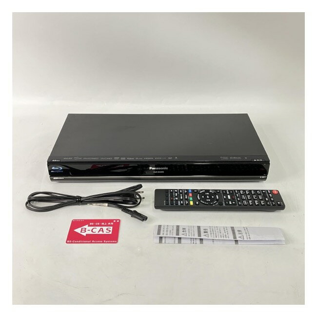【整備済み品】 Panasonic パナソニック DMR-BW695 HDD搭載ハイビジョンブルーレイディスクレコーダー（HDD/BD/DVDレコーダー） DIGA HDD:500GB ハイビジョンデジタルチューナー2基搭載