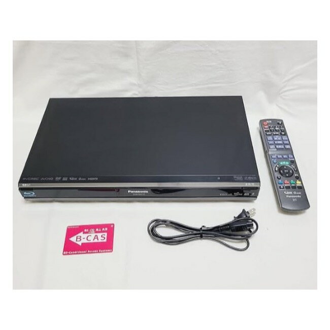 【整備済み品】 Panasonic 500GB 2チューナー ブルーレイレコーダー ブラック DIGA DMR-BW770-K