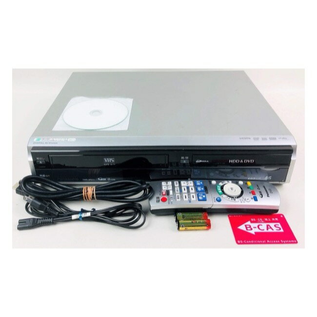 【整備済み品】 パナソニック 250GB DVDレコーダー VHSビデオ一体型 DIGA DMR-XP21V-S