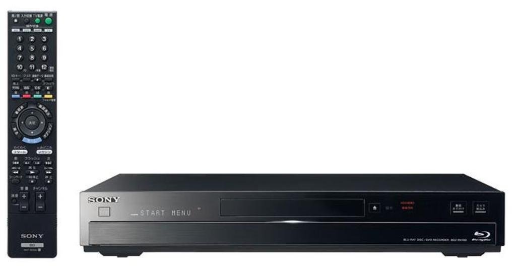 Rakuten - 【中古】SONY ソニー ブルーレイレコーダー 1TB 2チューナー W録画 BDZ-RX100