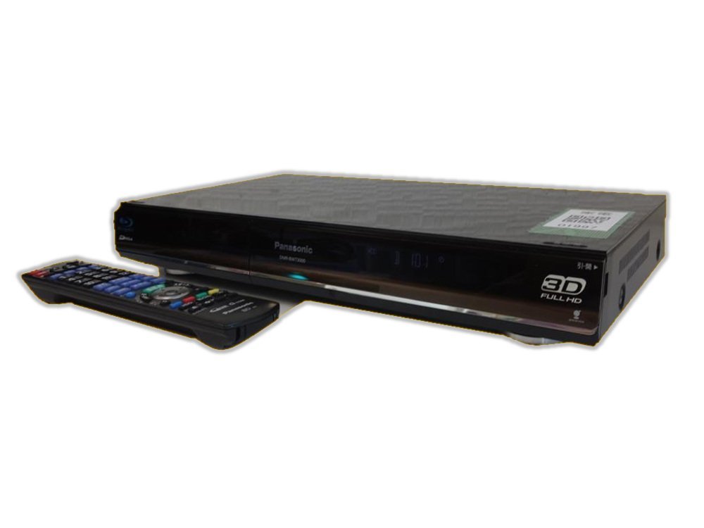 【中古】パナソニック 2TB 2チューナー ブルーレイレコーダー DIGA DMR-BWT3000