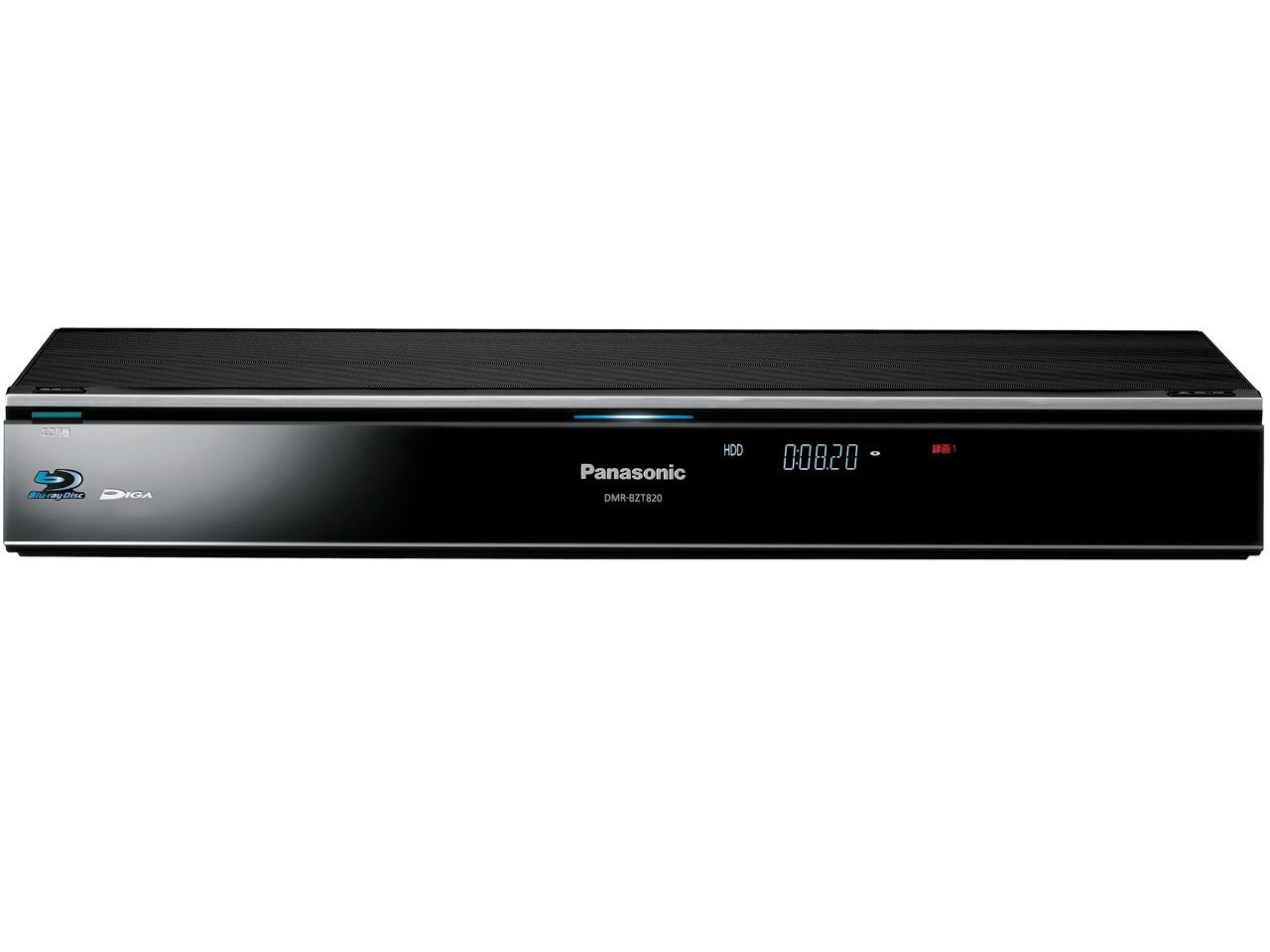【中古】パナソニック 1TB 3チューナー ブルーレイレコーダー DIGA DMR-BZT820-K 3番組同時録画 4Kアップコンバート 無線LAN内蔵 高速起動