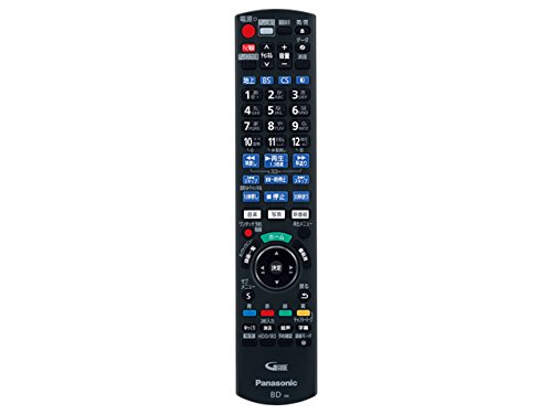 【中古品】 パナソニック Panasonic ブルーレイ・DVDプレーヤー・レコーダー リモコン N2QAYB001171