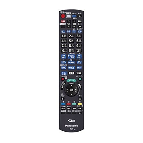 【中古品】 Panasonic(パナソニック) 純正BD/DVDレコーダー用リモコン N2QAYB000994