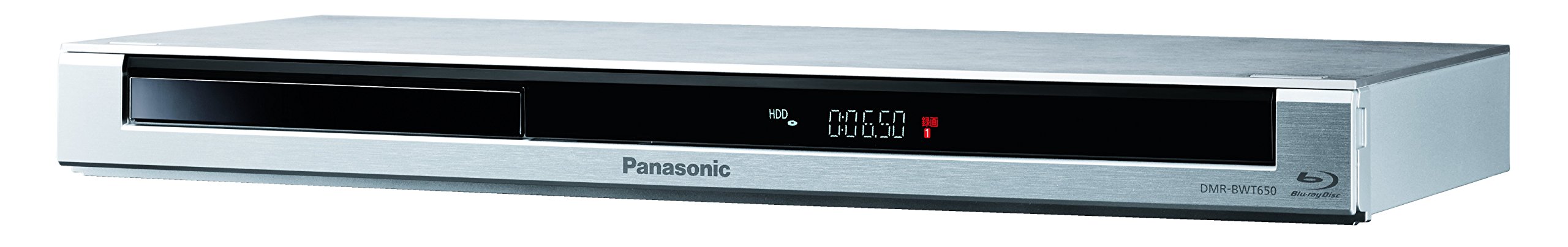 【整備済み品】 Panasonic パナソニック ブルーレイレコーダー 1TB 2チューナー シルバー DIGA DMR-BWT650-S