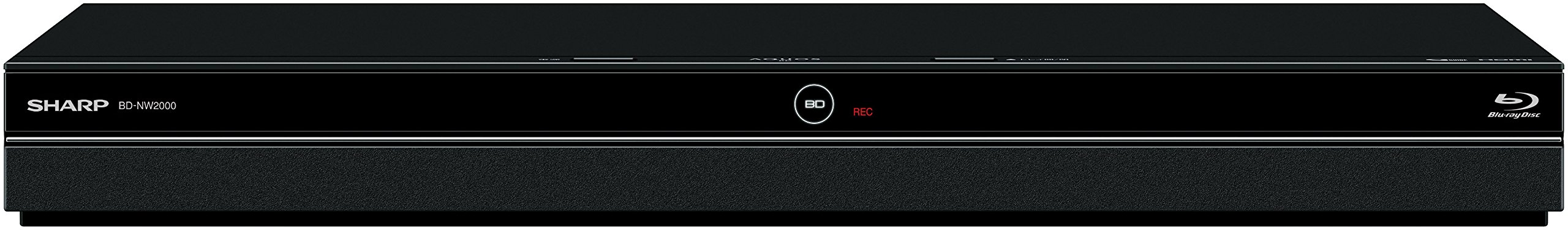 【整備済み品】 シャープ 2TB 2チューナー AQUOS ブルーレイレコーダー BD-NW2000