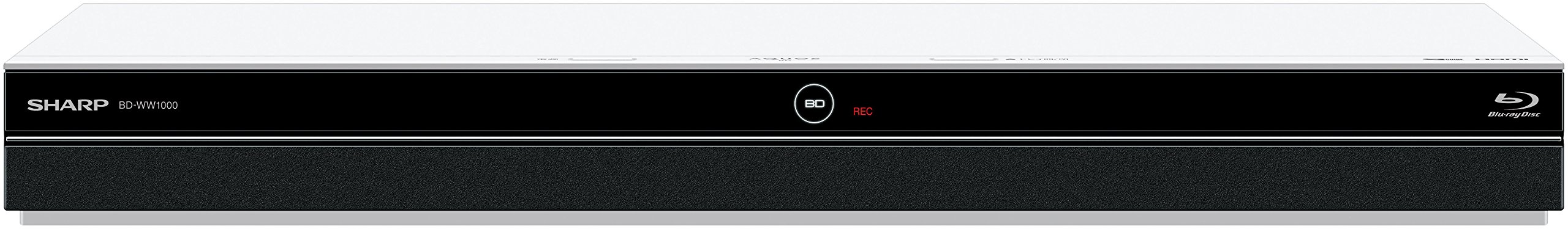 【整備済み品】 シャープ 1TB 2チューナー AQUOS ブルーレイレコーダー BD-WW1000