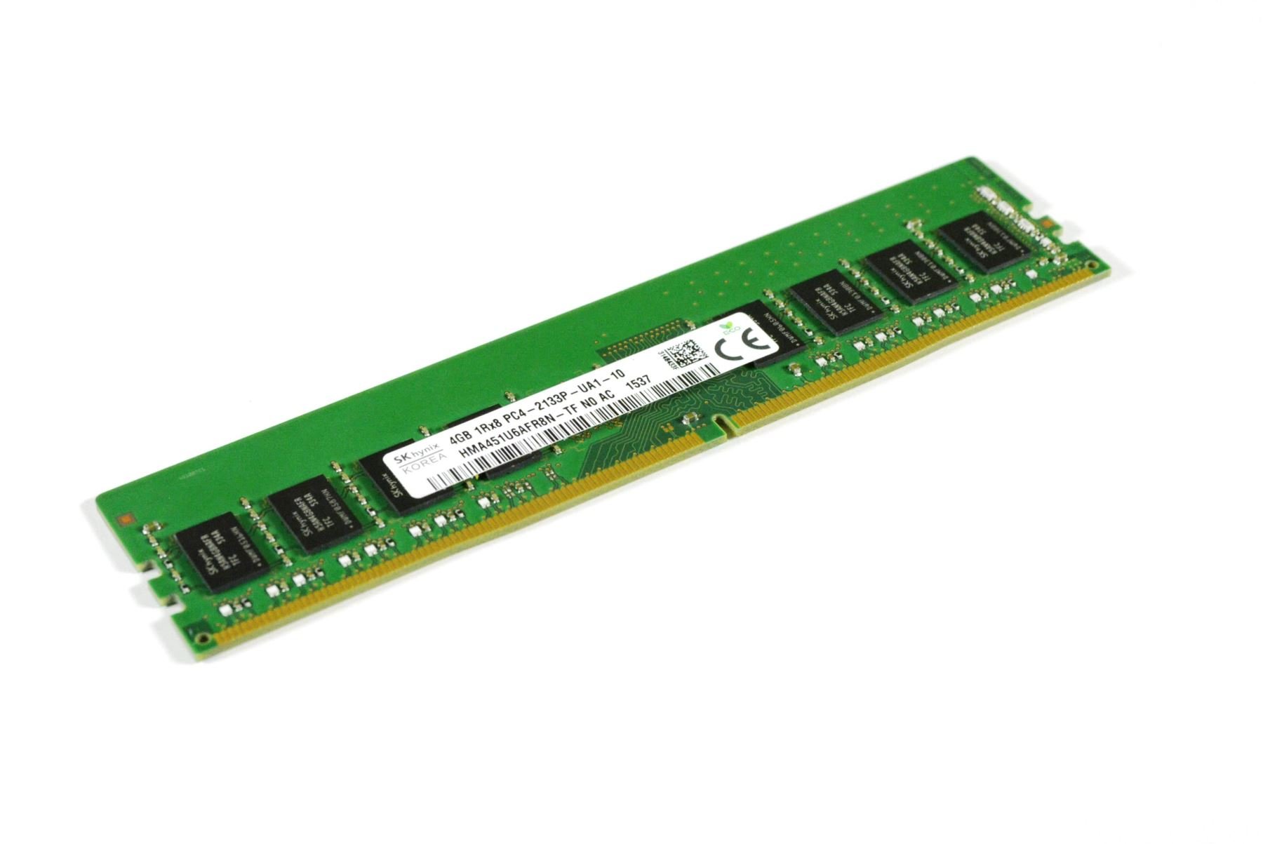 SK hynix PC4-17000U (DDR4-2133) 4GB DIMM 288pin デスクトップパソコン用メモリ 型番：HMA451U6AFR8N-TF 片面実装 (1Rx8)