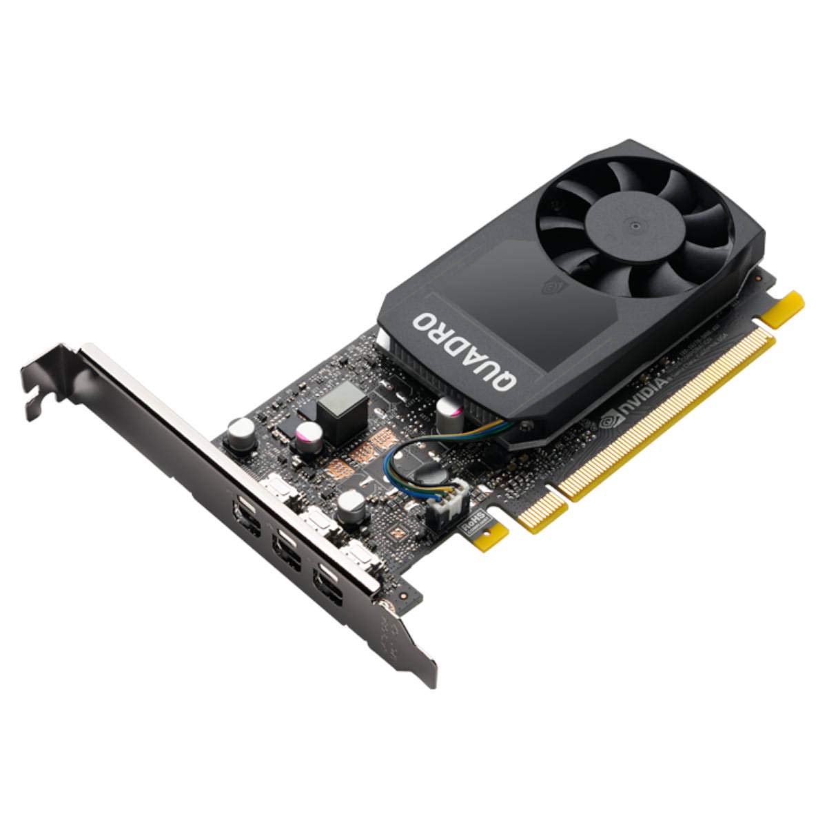 【整備済み品】NVIDIA Quadro P400 グラフィックボード 2GB GDDR5 PCI Express 3.0 x16 Mini DisplayPort×3 ロープロファイル対応 CAD 3DCG 動画編集 業務用